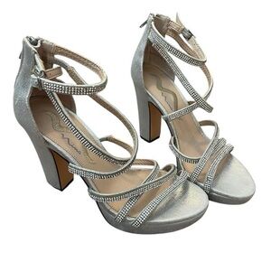 Nina Silver Heels